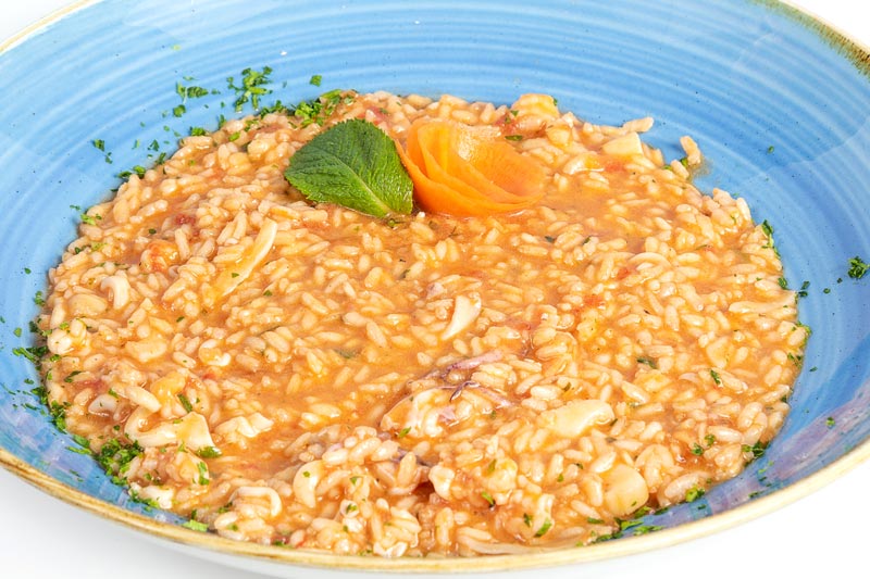 Risotto alla marinara - Ristorante Lo Zodiaco Rimini