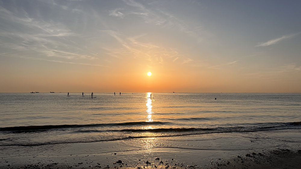 tramonto di rimini